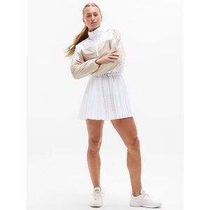 Athleta XS Power Serve Shell Dress Bright White X-Small Regular